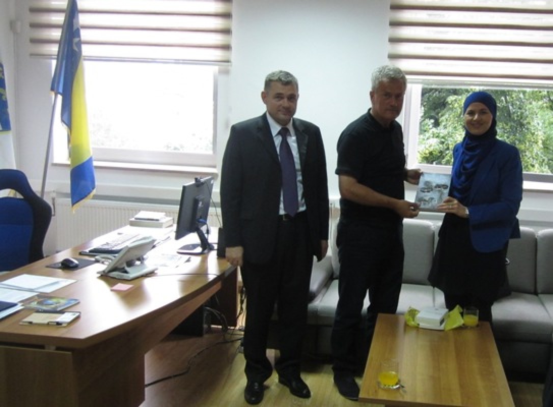 Delegates of IITB visited the Institute for Research of Crimes against Humanity and International Law of Sarajevo University