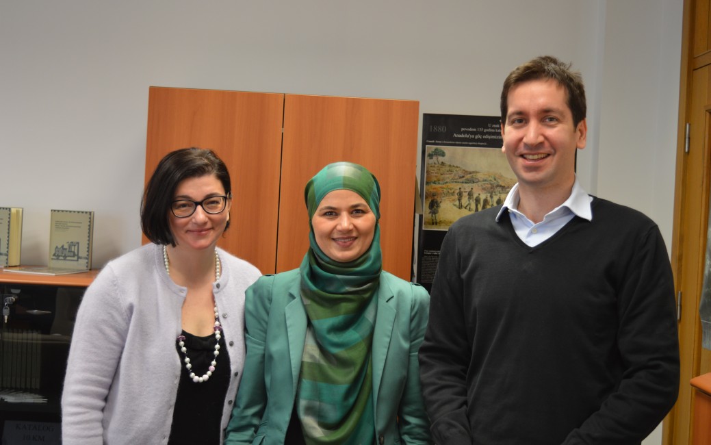 Aleš Balut i Amela Zahiragić-Ikonić iz OHR-a u zvaničnoj posjeti Institutu