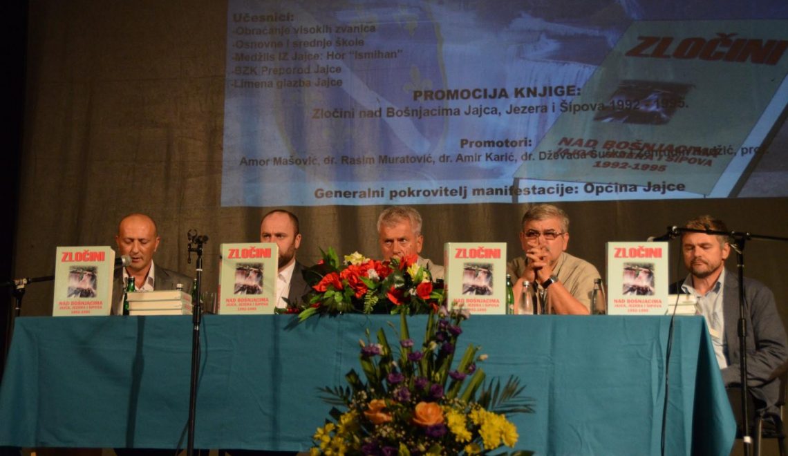 Održana promocija knjige “Zločini nad Bošnjacima Jajca, Jezera i Šipova 1992-1995.”