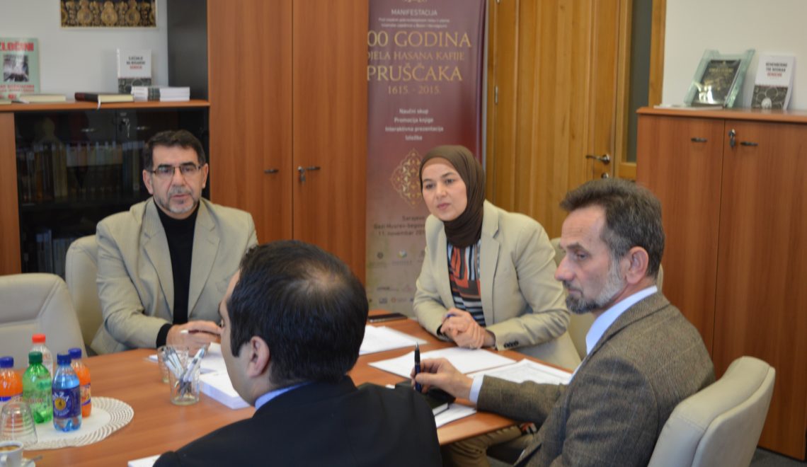 Radni sastanak u Institutu o naučnoj konferenciji “Islamska tradicija Bošnjaka na razmeđu stoljeća: izazovi i odgovori”